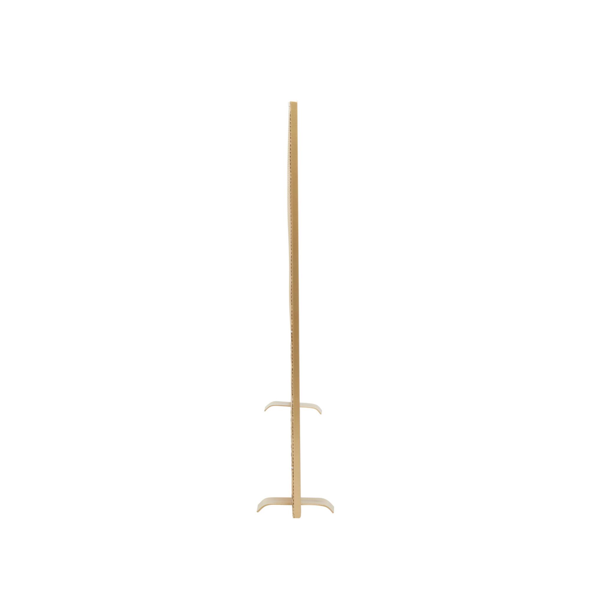 Gold Metal Contemporary Fireplace Screen, 32" x 40" x 6"
